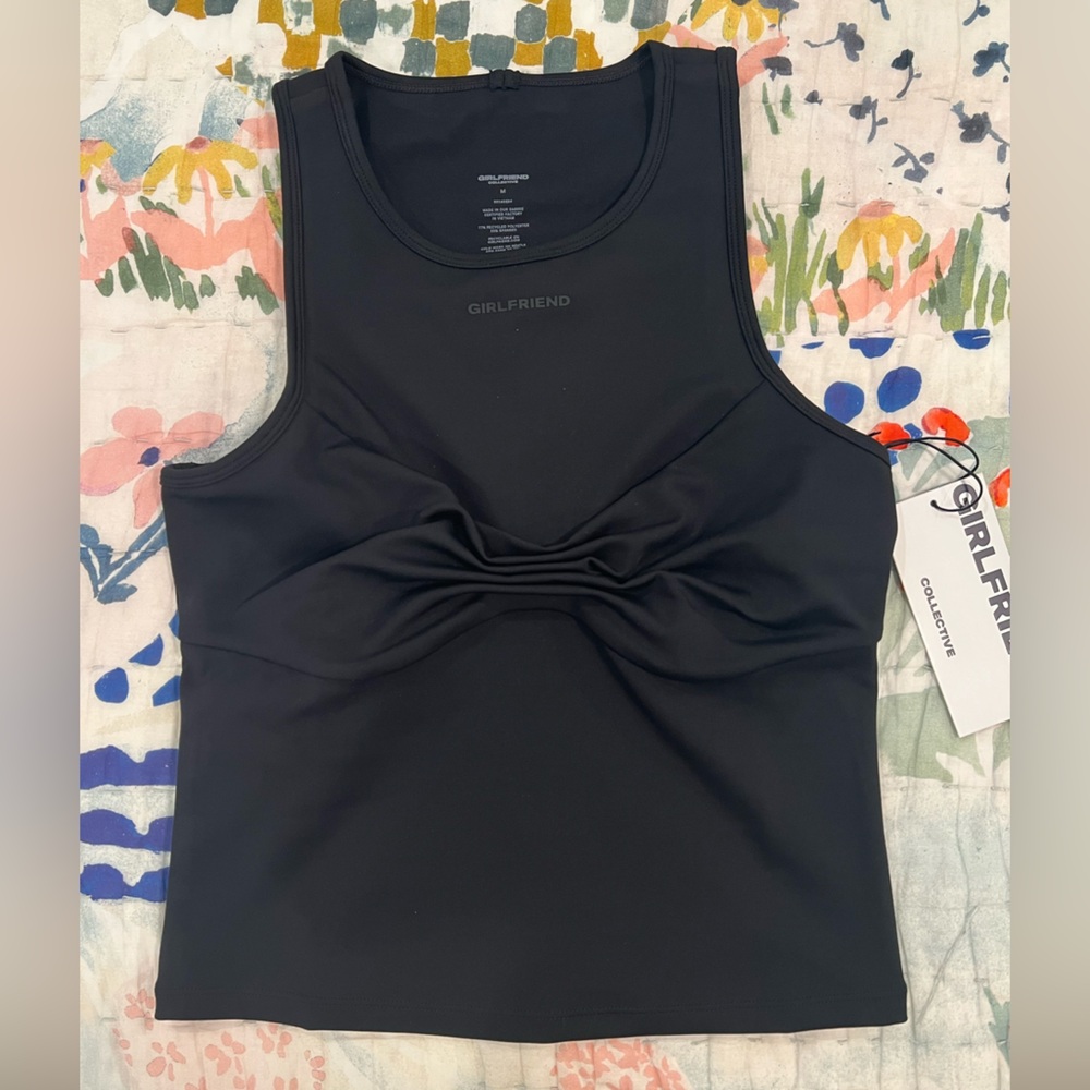 Girlfriend Collective Black Sports Bra